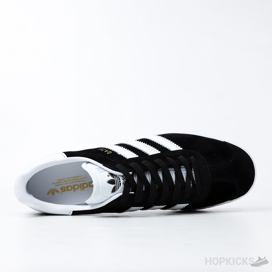 adidas gazelle black white